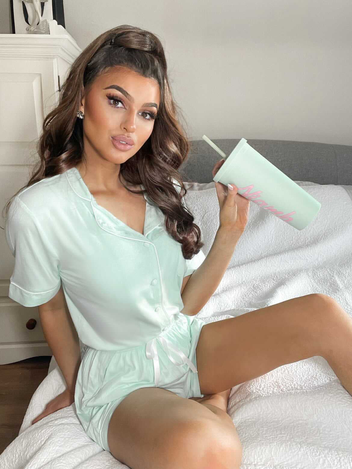 Modal Cotton Super-Soft Mint PJ Set